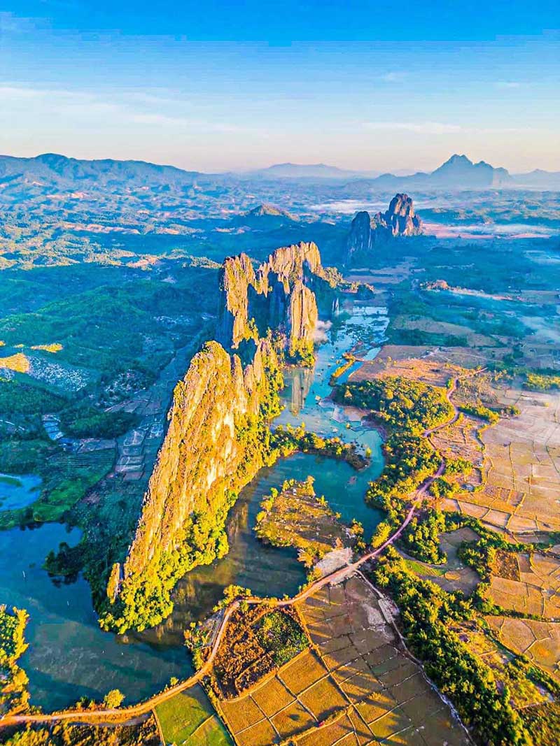 National parks in Laos